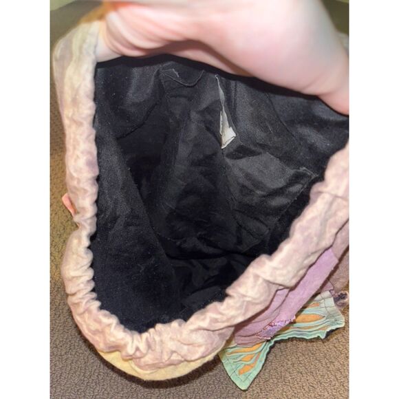 The Collection Royal Handmade Nepali Patchwork Hippie Rainbow Tie Dye Backpack - Picture 7 of 9